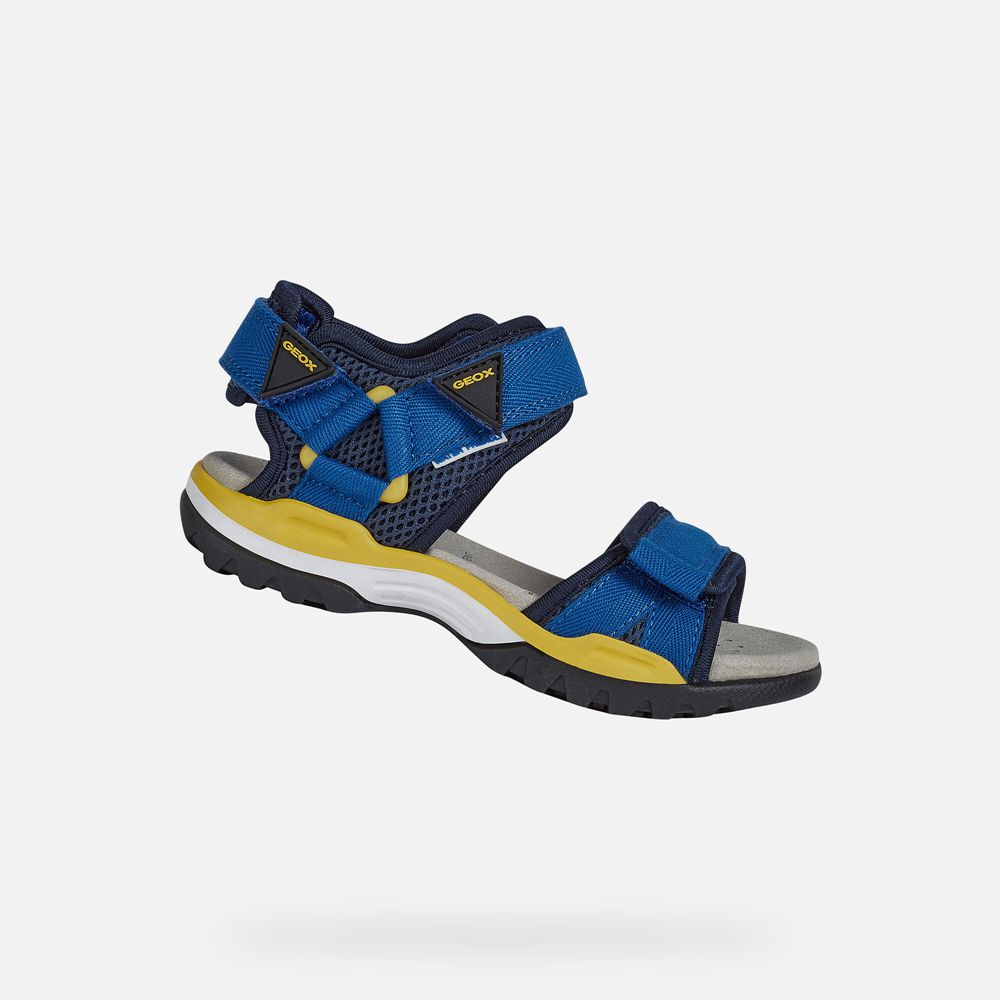 Sandales Geox Borealis - Bleu - Garcon 539802-MUQ